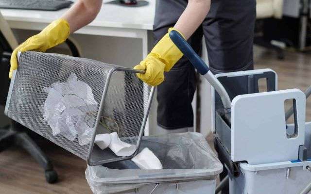 Professional janitorial services in Phoenix office cleaning crew